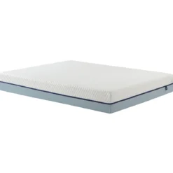 Ensemble matelas mémoire de forme, sommier, pieds, tête de lit, couette et oreiller Songe 600 - SOMEO