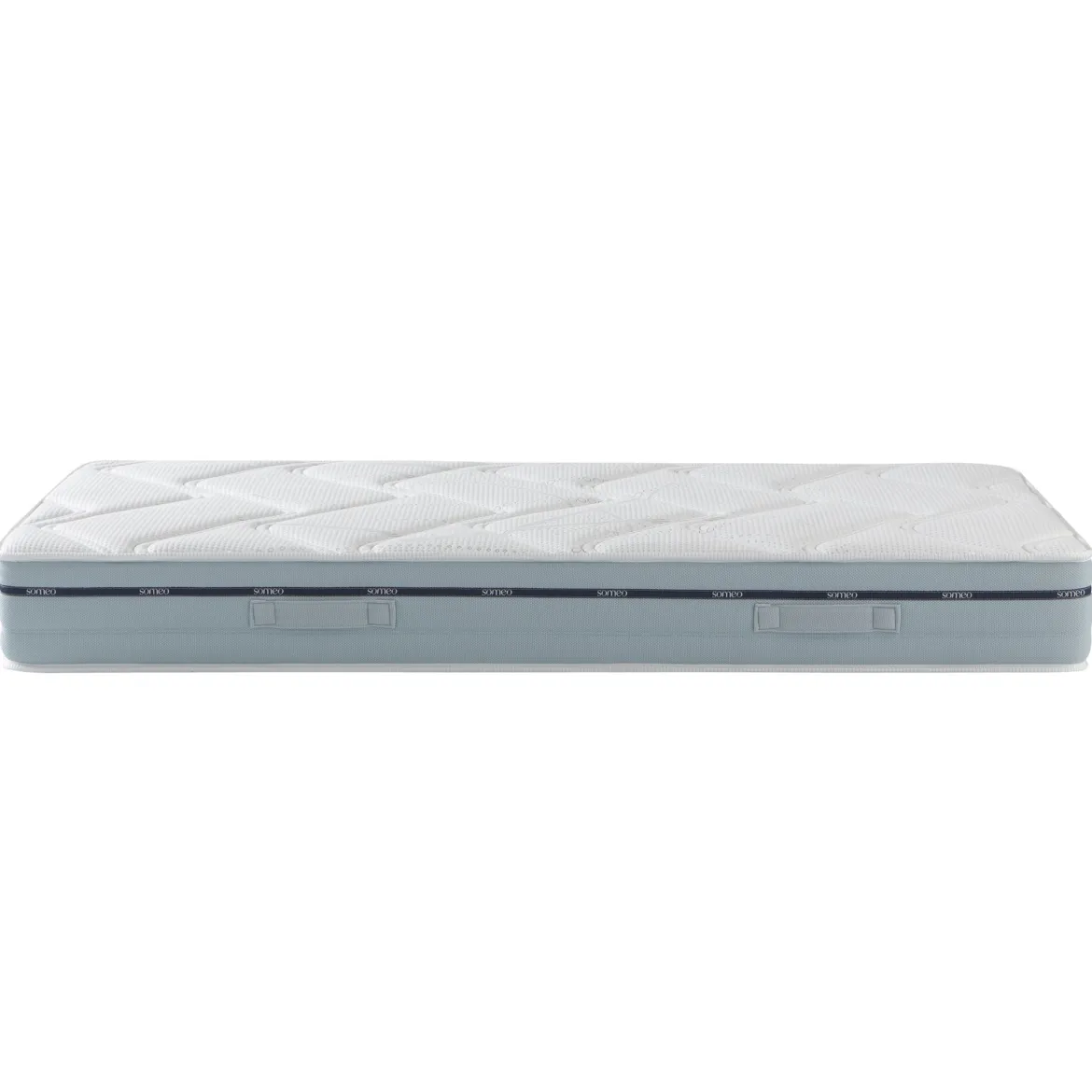 Ensemble matelas mémoire de forme, sommier et pieds Songe 500 - SOMEO
