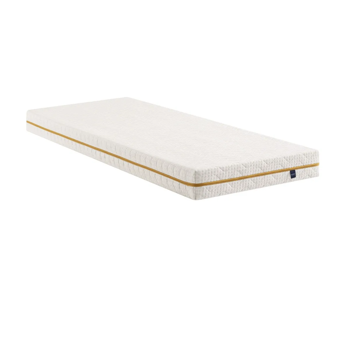 Ensemble matelas mousse recyclée, sommier et pieds Aube 400 - SOMEO