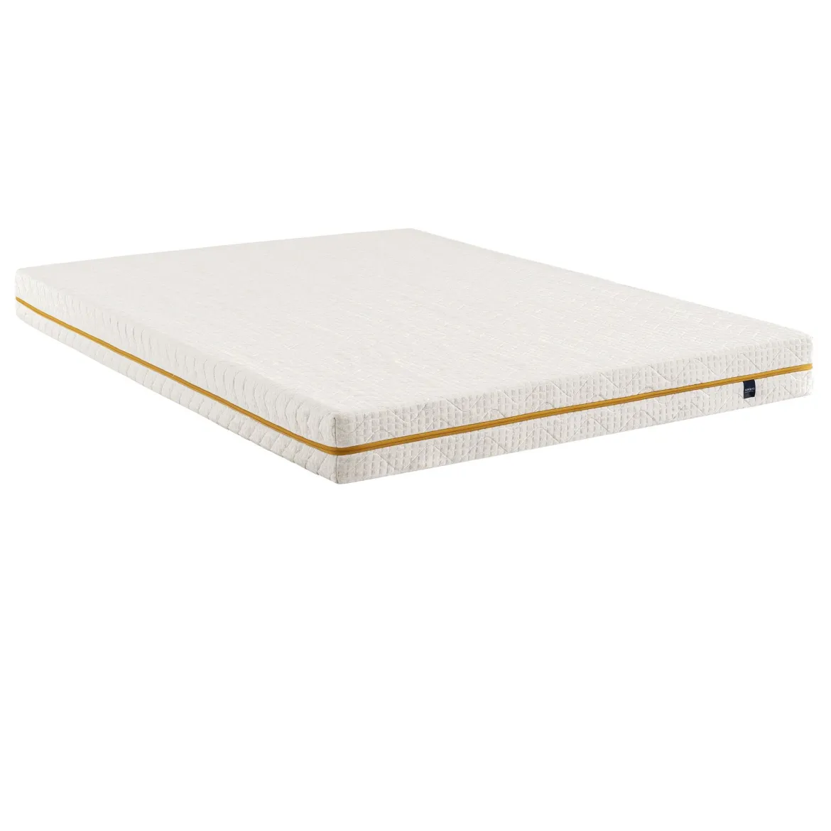 Ensemble matelas mousse recyclée, sommier et pieds Aube 400 - SOMEO