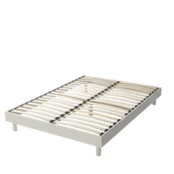 Ensemble matelas mousse + sommier bois massif