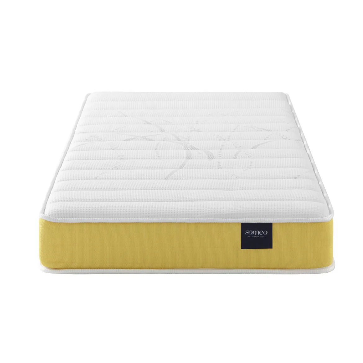 Ensemble matelas mousse, sommier et pieds Aurore 400 - SOMEO