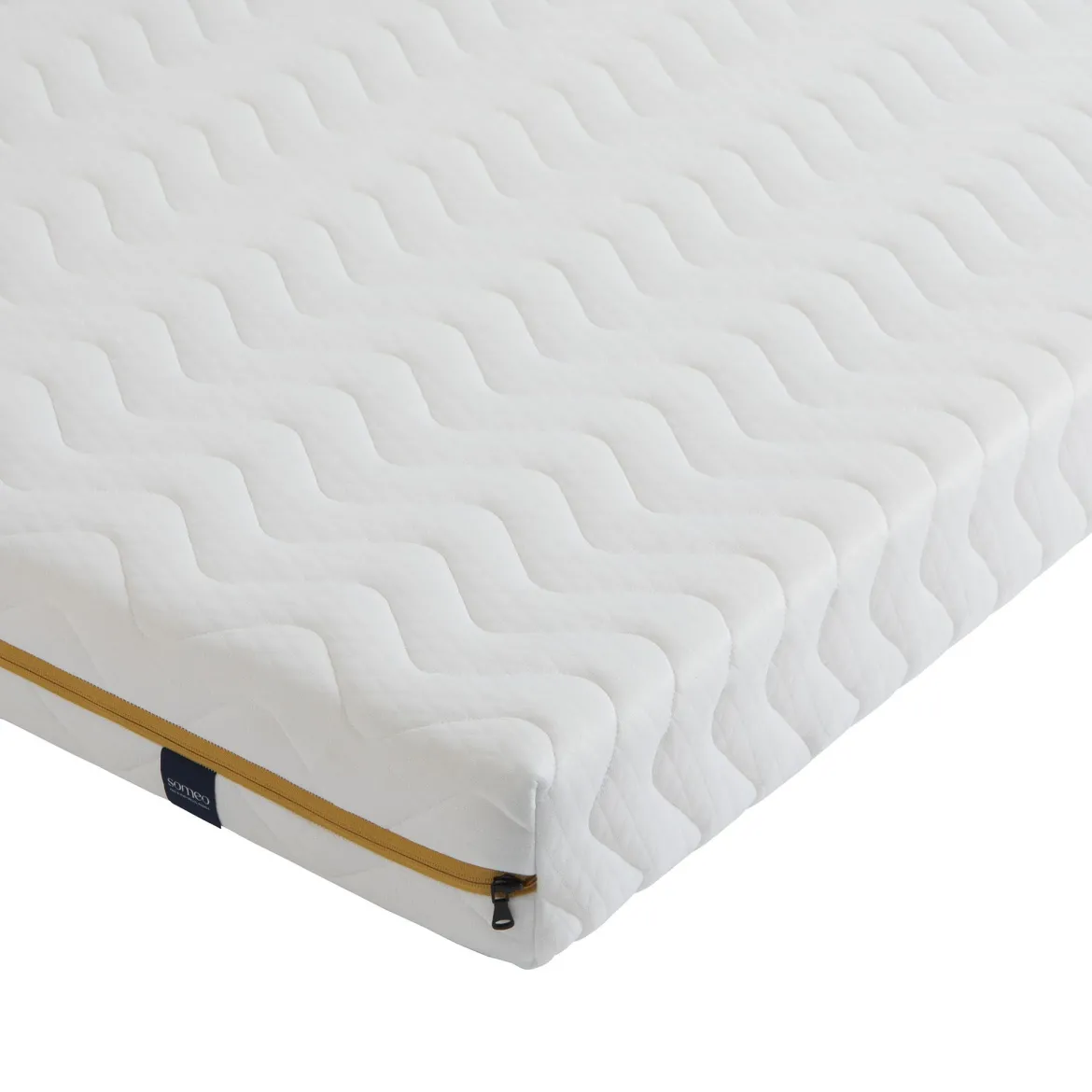 Ensemble matelas mousse, sommier et pieds Aurore 200 - SOMEO