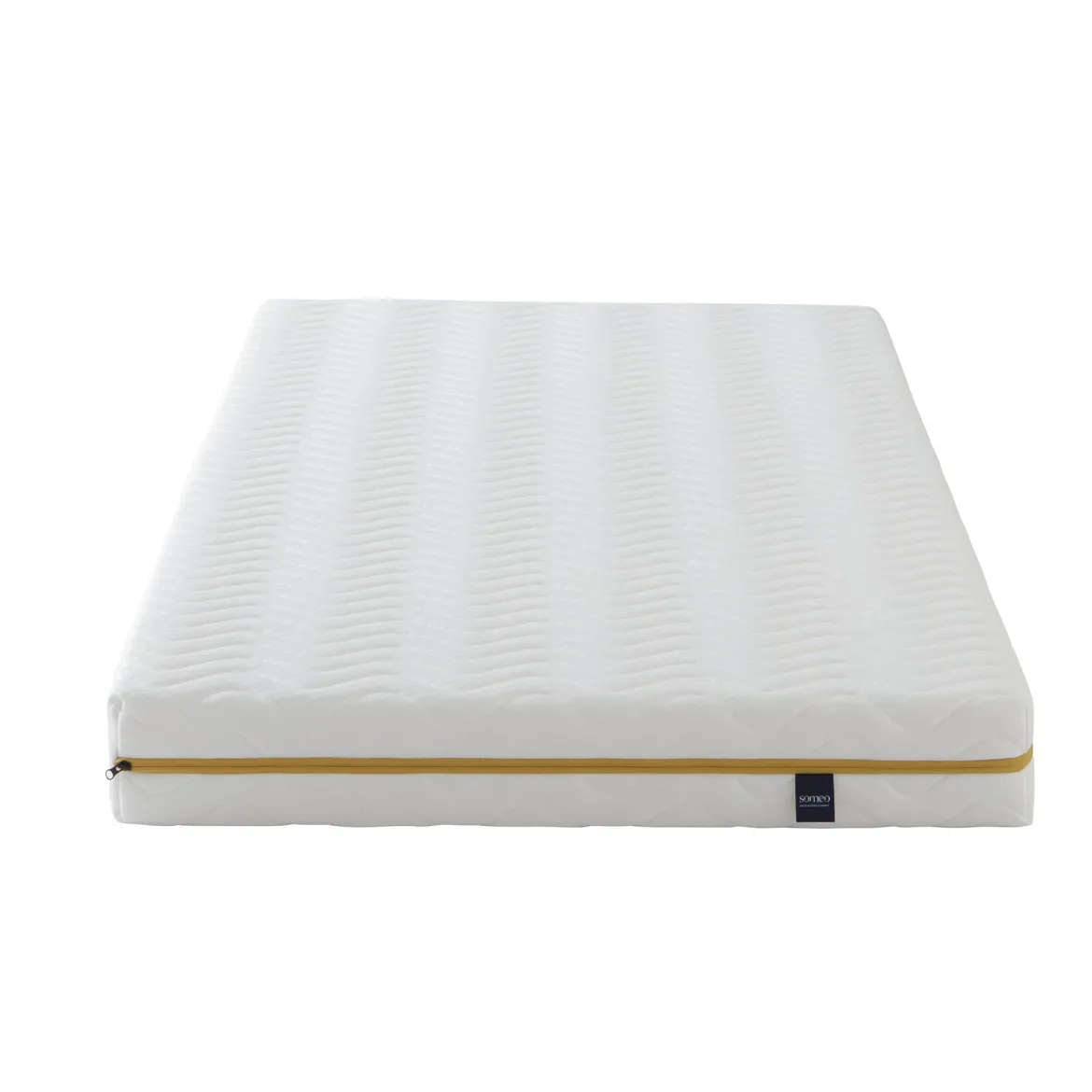 Ensemble matelas mousse, sommier et pieds Aurore 200 - SOMEO