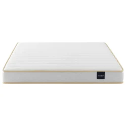 Ensemble matelas mousse, sommier, pieds, couette et oreiller Aurore 300 - SOMEO