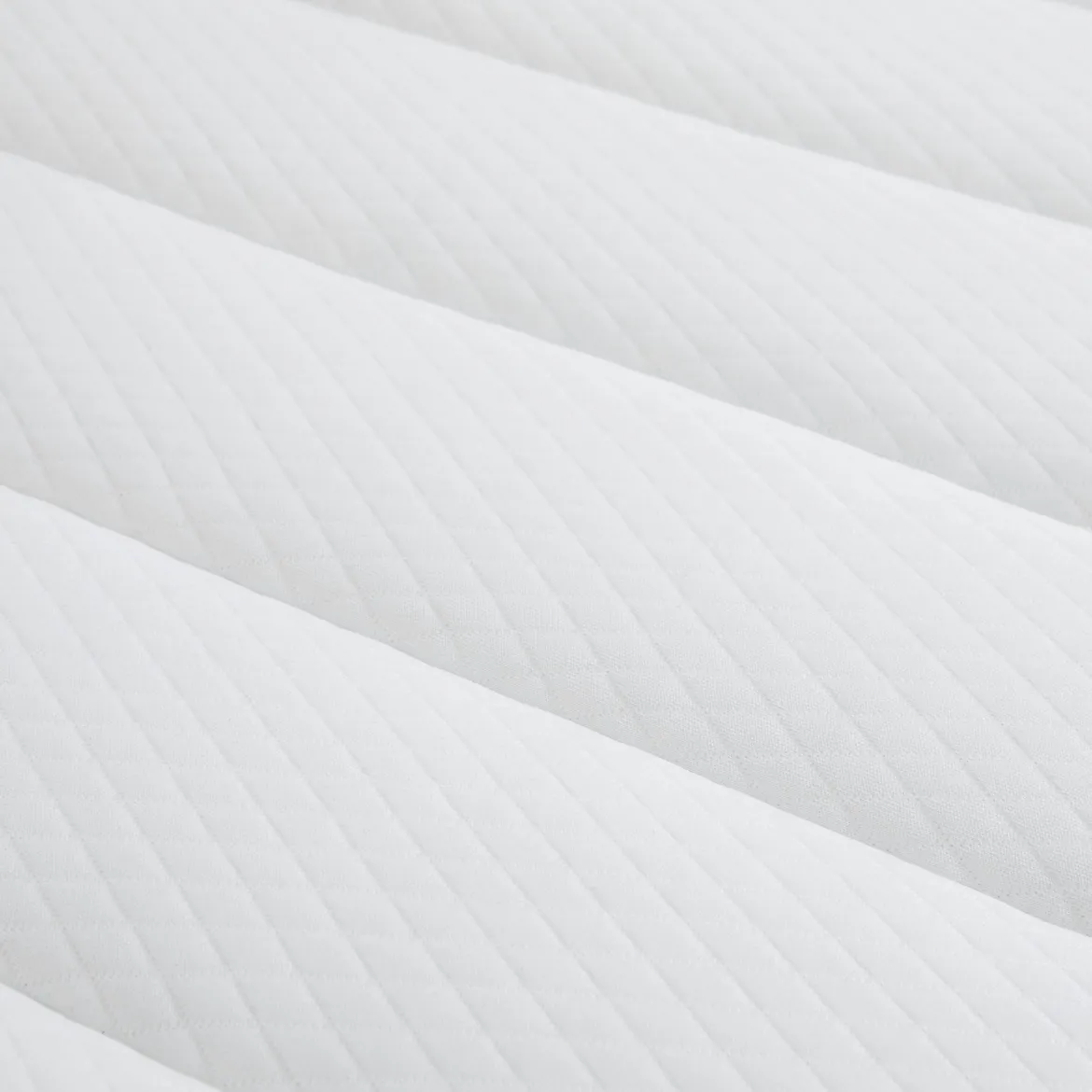 Ensemble matelas mousse, sommier, pieds, couette et oreiller Aurore 300 - SOMEO
