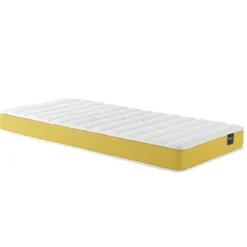 Ensemble matelas mousse, sommier, pieds, couette et oreiller Aurore 400 - SOMEO