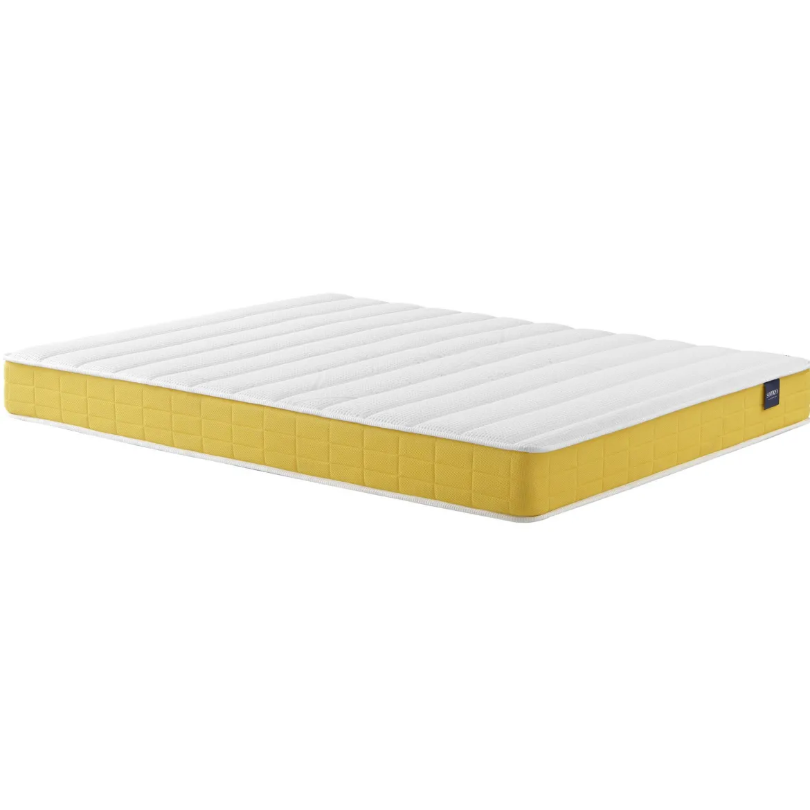 Ensemble matelas mousse, sommier, pieds et tête de lit Aurore 400 - SOMEO