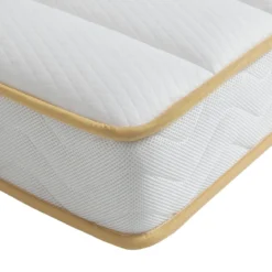 Ensemble matelas mousse, sommier, pieds et tête de lit Aurore 300 - SOMEO