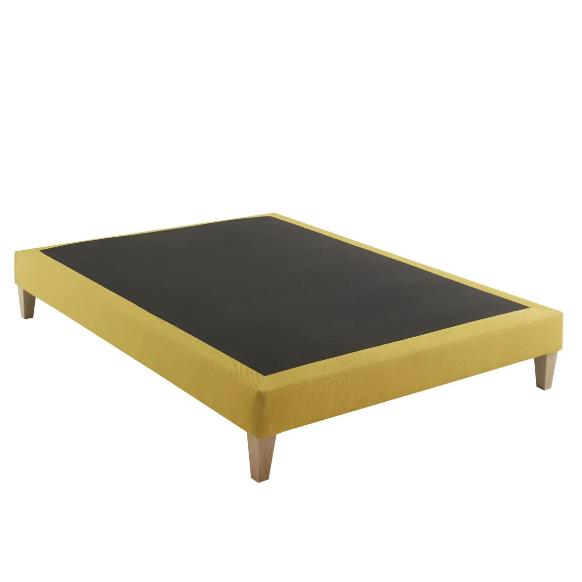 Ensemble matelas mousse, sommier, pieds, tête de lit, couette et oreiller Aurore 200 - SOMEO