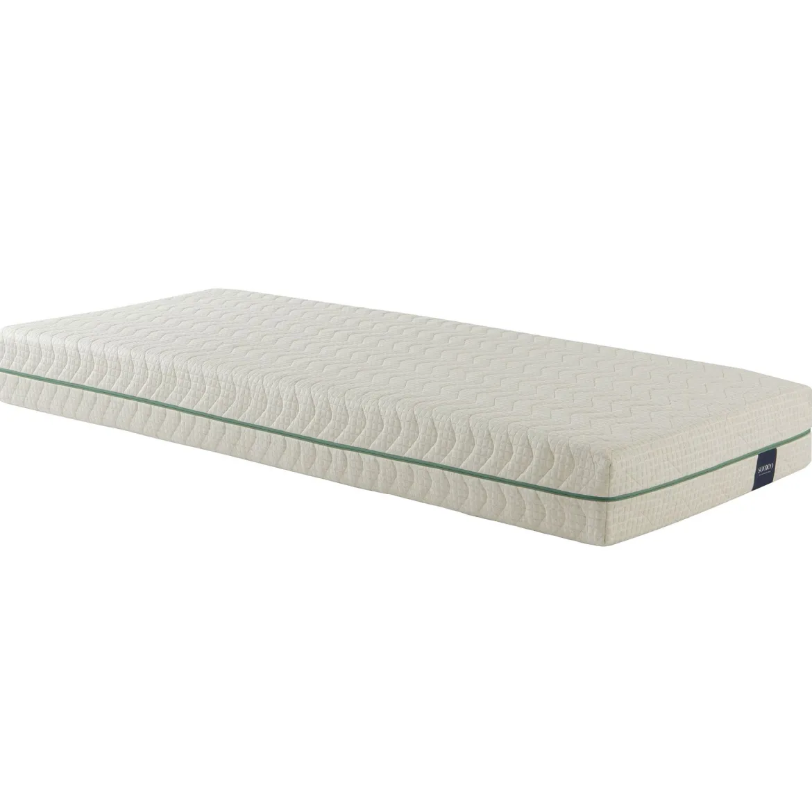 Ensemble matelas naturel latex naturel, sommier, pieds, couette et oreiller Aube 700 - SOMEO