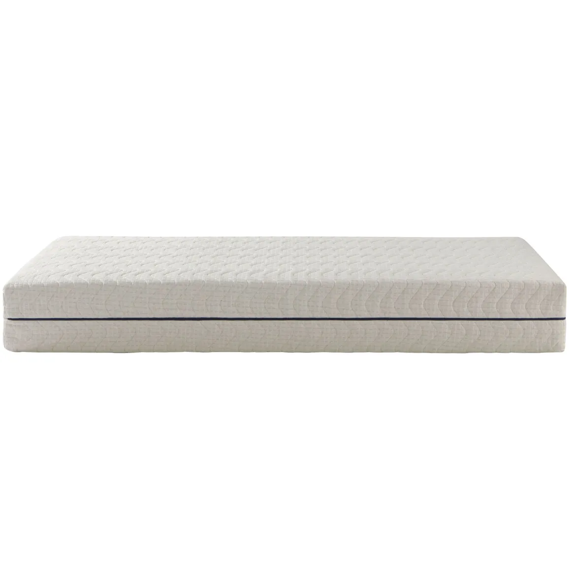 Ensemble matelas naturel ressorts et latex naturel, sommier, pieds, couette et oreiller Aube 600 - SOMEO