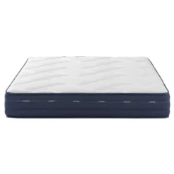 Ensemble matelas ressorts et mémoire de forme, sommier Lune et pieds Rêve 500 - SOMEO