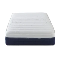 Ensemble matelas ressorts et mémoire de forme, sommier Constellation et pieds Rêve 600 - SOMEO