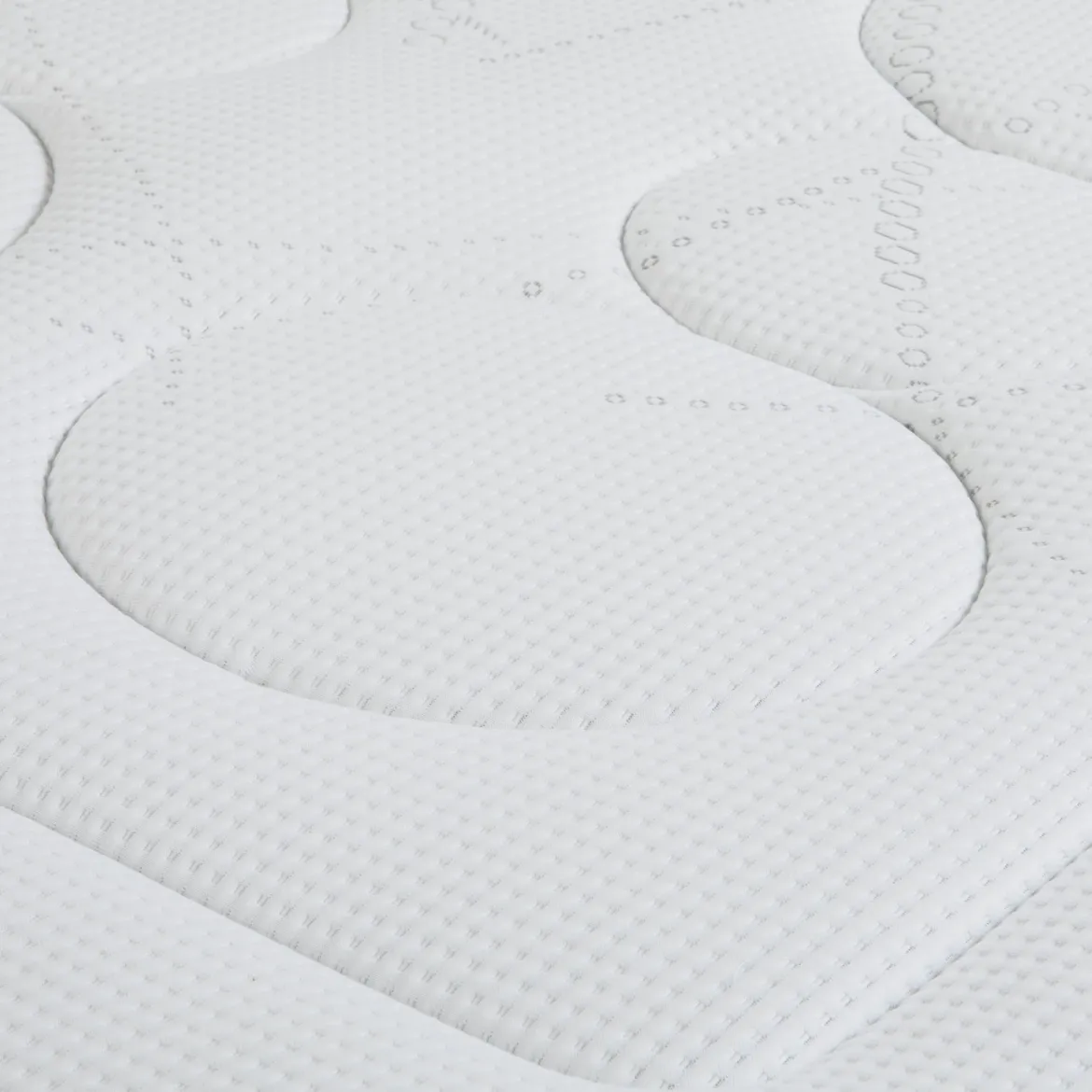 Ensemble matelas ressorts et mémoire de forme, sommier Constellation et pieds Rêve 600 - SOMEO