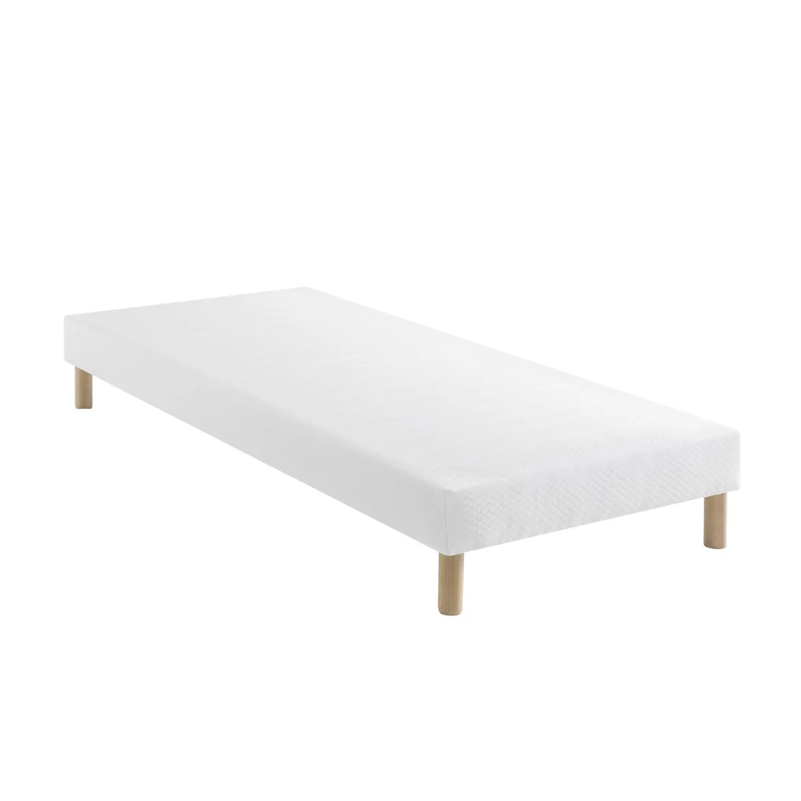 Ensemble matelas ressorts, latex et mémoire de forme, sommier Constellation et pieds Rêve 700 - SOMEO