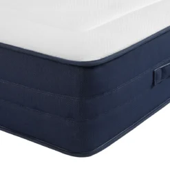 Ensemble matelas ressorts, latex et mémoire de forme, sommier Constellation et pieds Rêve 700 - SOMEO
