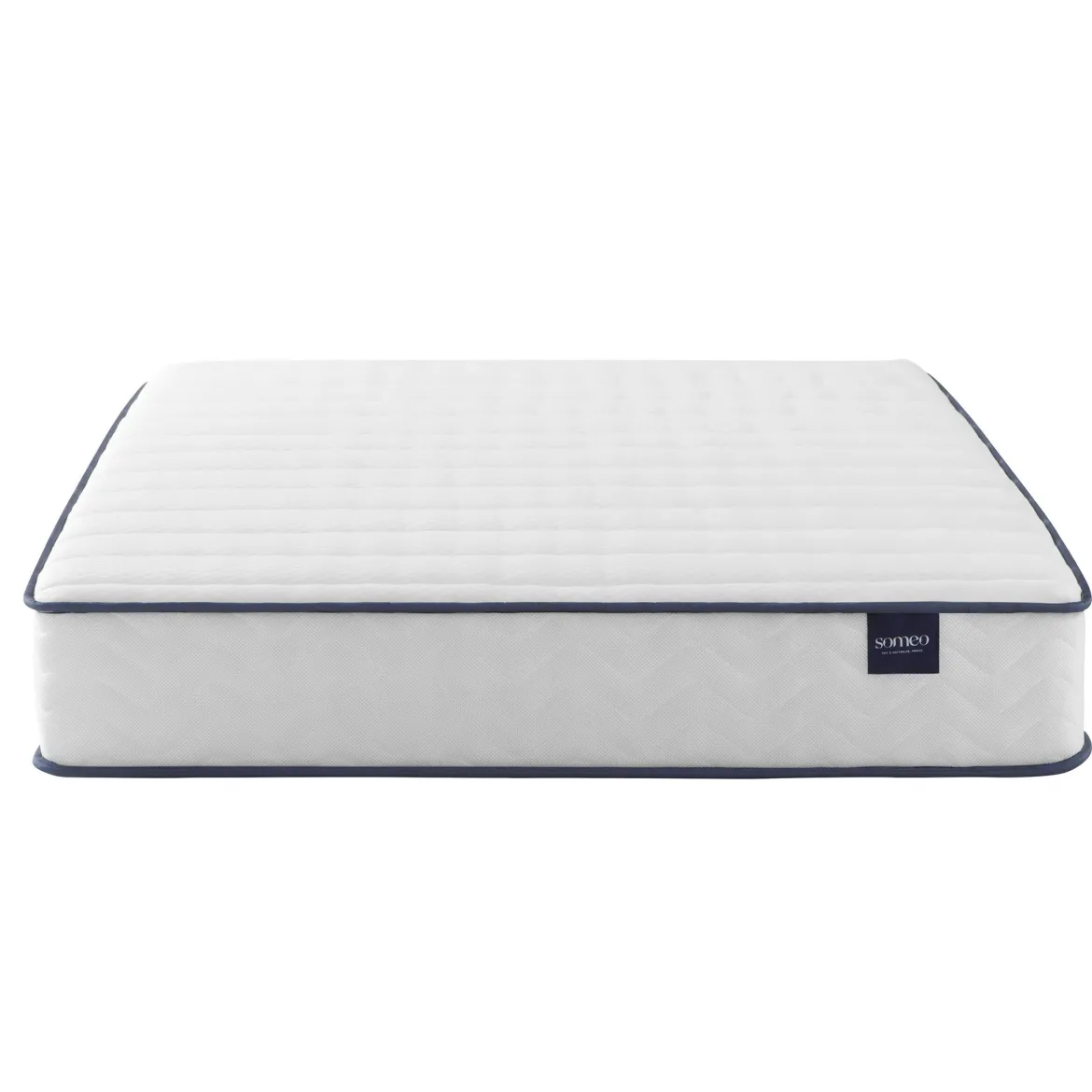 Ensemble matelas ressorts, sommier Lune et pieds Rêve 300 - SOMEO