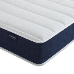 Ensemble matelas ressorts, sommier Lune et pieds Rêve 400 - SOMEO