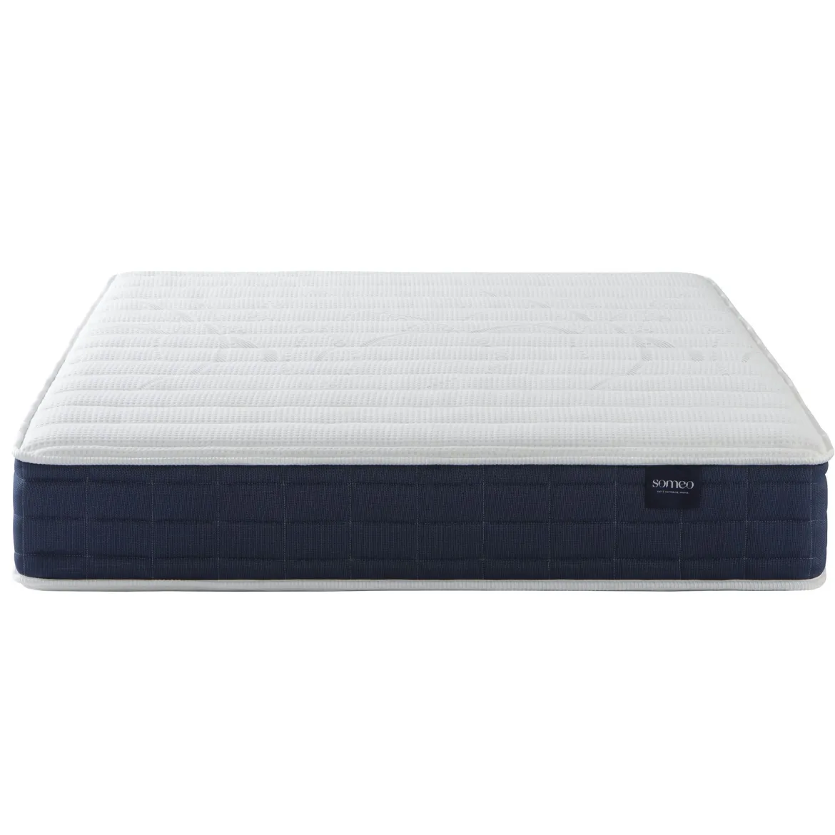 Ensemble matelas ressorts, sommier Lune et pieds Rêve 400 - SOMEO