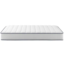 Ensemble matelas ressorts, sommier, pieds, tête de lit, couette et oreiller Rêve 300 - SOMEO
