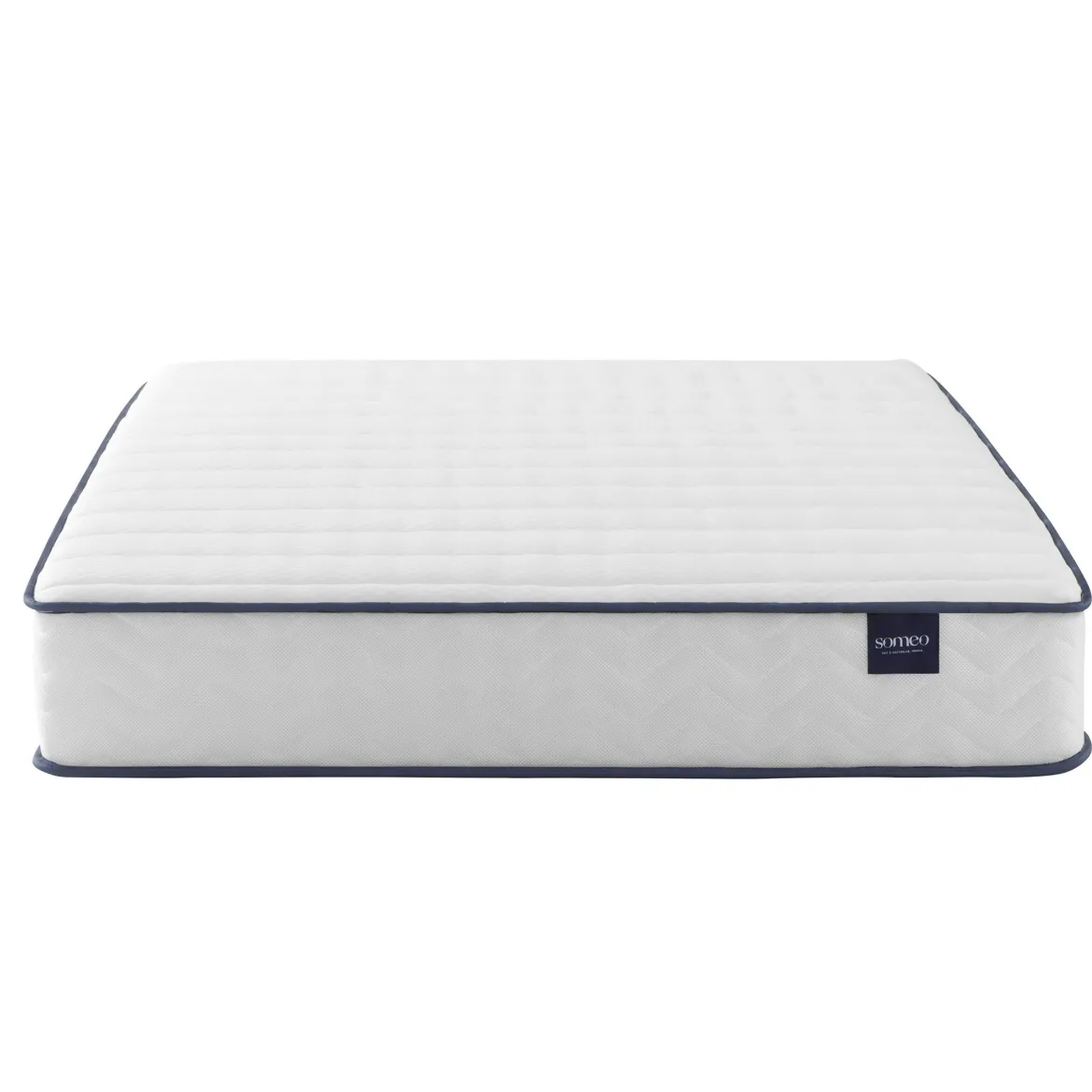 Ensemble matelas ressorts, sommier, pieds et tête de lit Rêve 300 - SOMEO