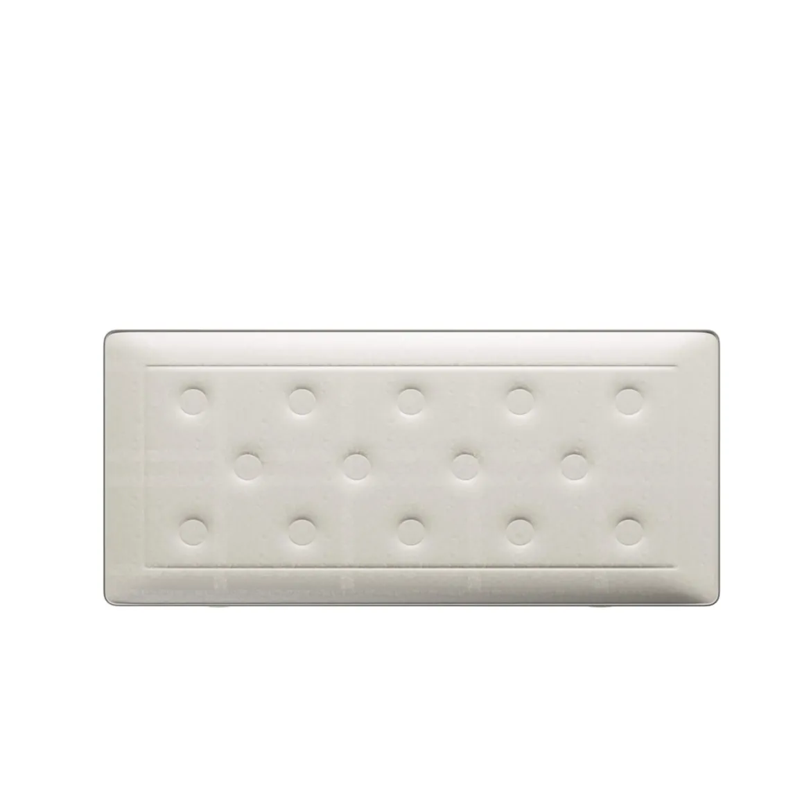 Ensemble matelas sommier pieds Simmons 651 ressorts ensachés + mousse mémoire de forme SW6