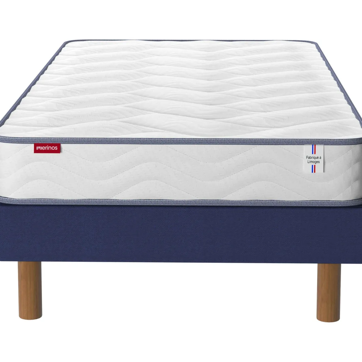 Ensemble sommier et matelas enfant mousse ferme Merinos Sun
