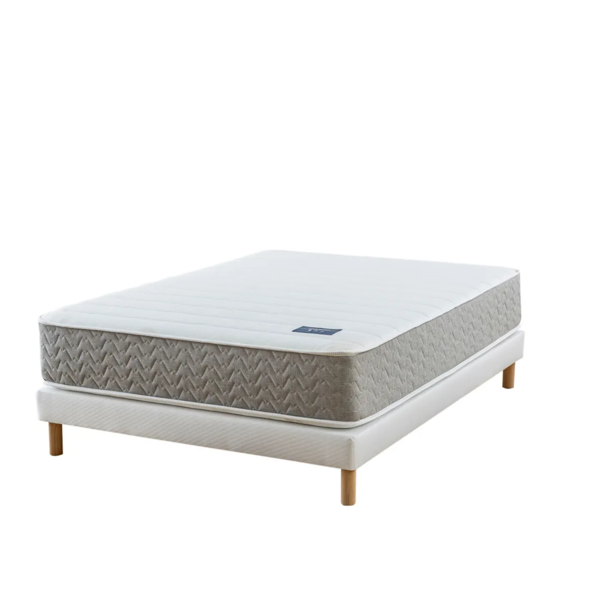Ensemble sommier et matelas hybride ferme Terre de Nuit Envie