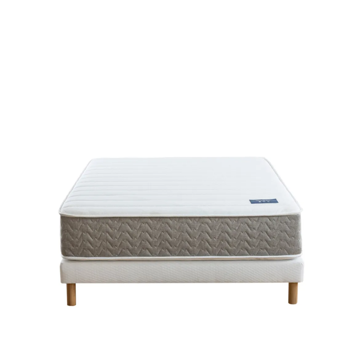 Ensemble sommier et matelas hybride ferme Terre de Nuit Envie