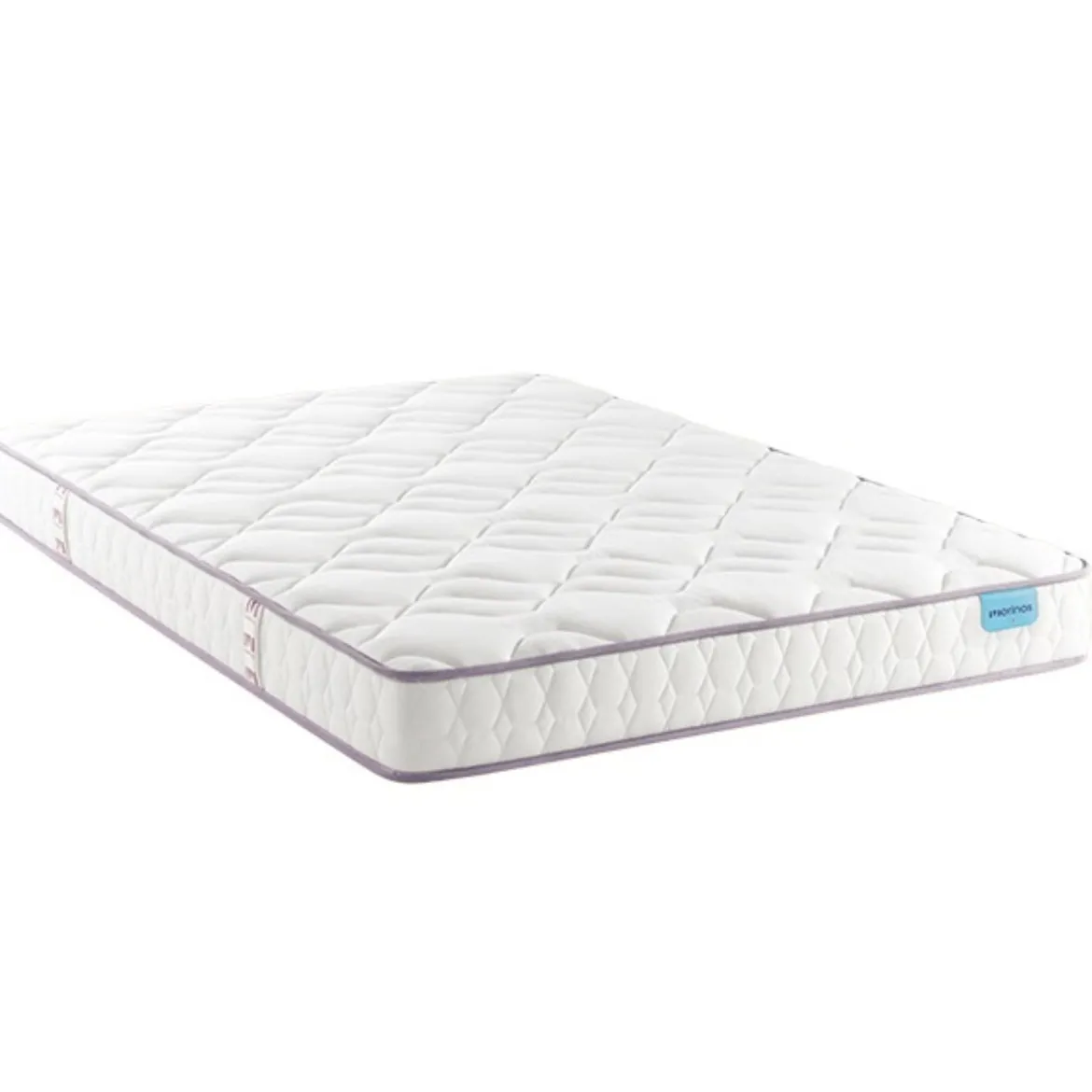 Ensemble sommier et matelas latex ferme Merinos Happy Lit