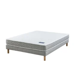 Ensemble sommier et matelas mousse ferme Terre de Nuit Sérénité 2.0