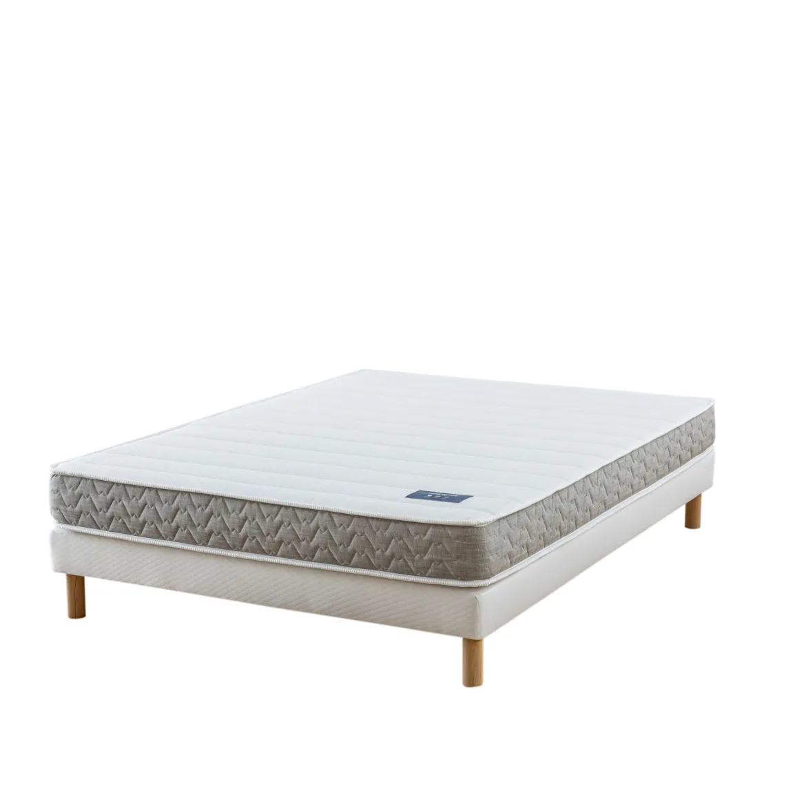 Ensemble sommier et matelas mousse ferme Terre de Nuit Sérénité 2.0
