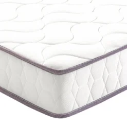 Ensemble sommier et matelas mousse HD et mémoire de forme très ferme Merinos Chill Bed