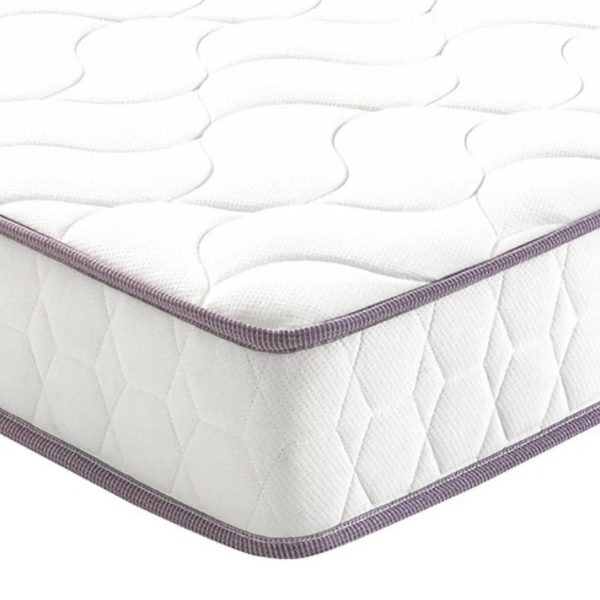 Ensemble sommier et matelas mousse HD et mémoire de forme très ferme Merinos Chill Bed