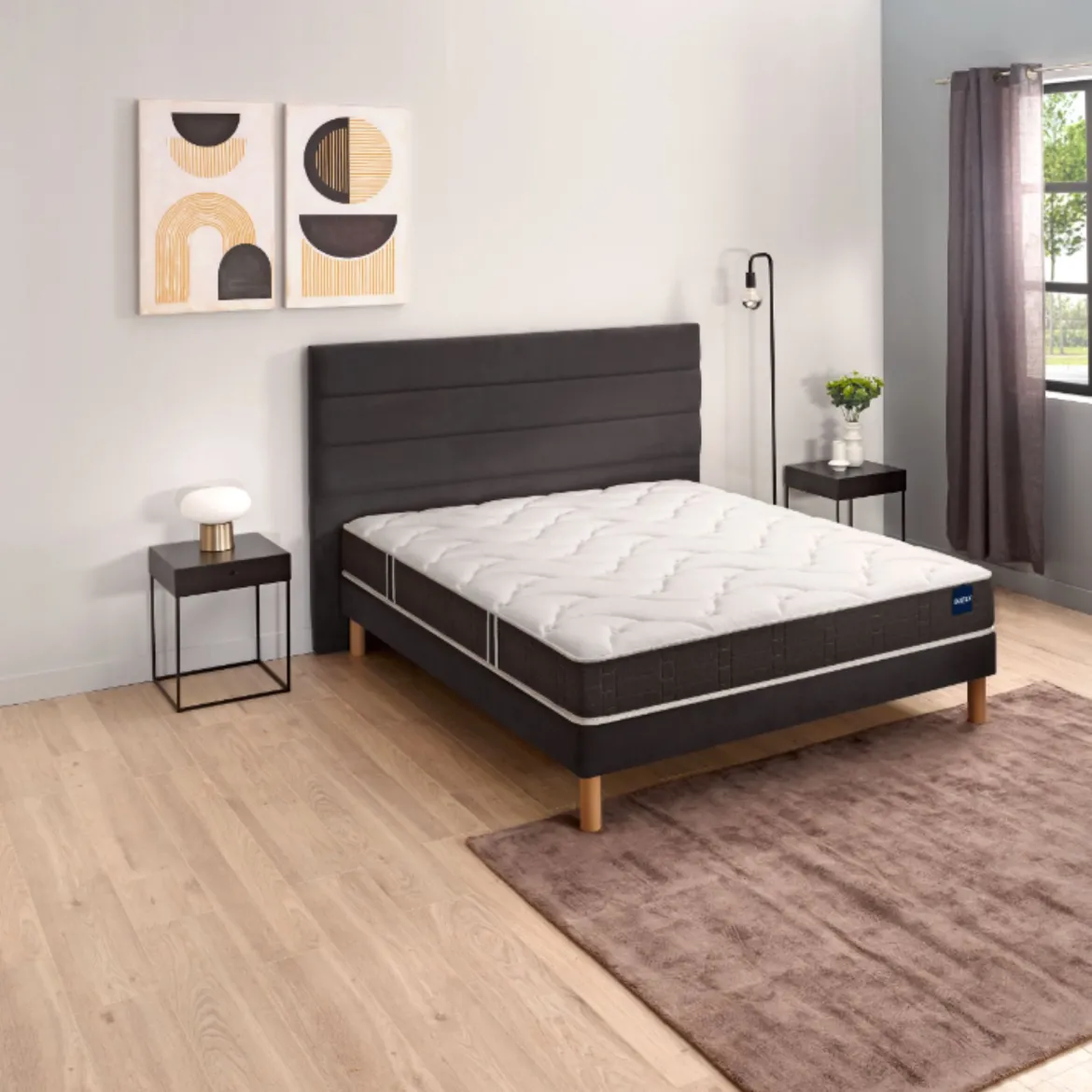 Ensemble sommier et matelas mousse très ferme Bultex So Good