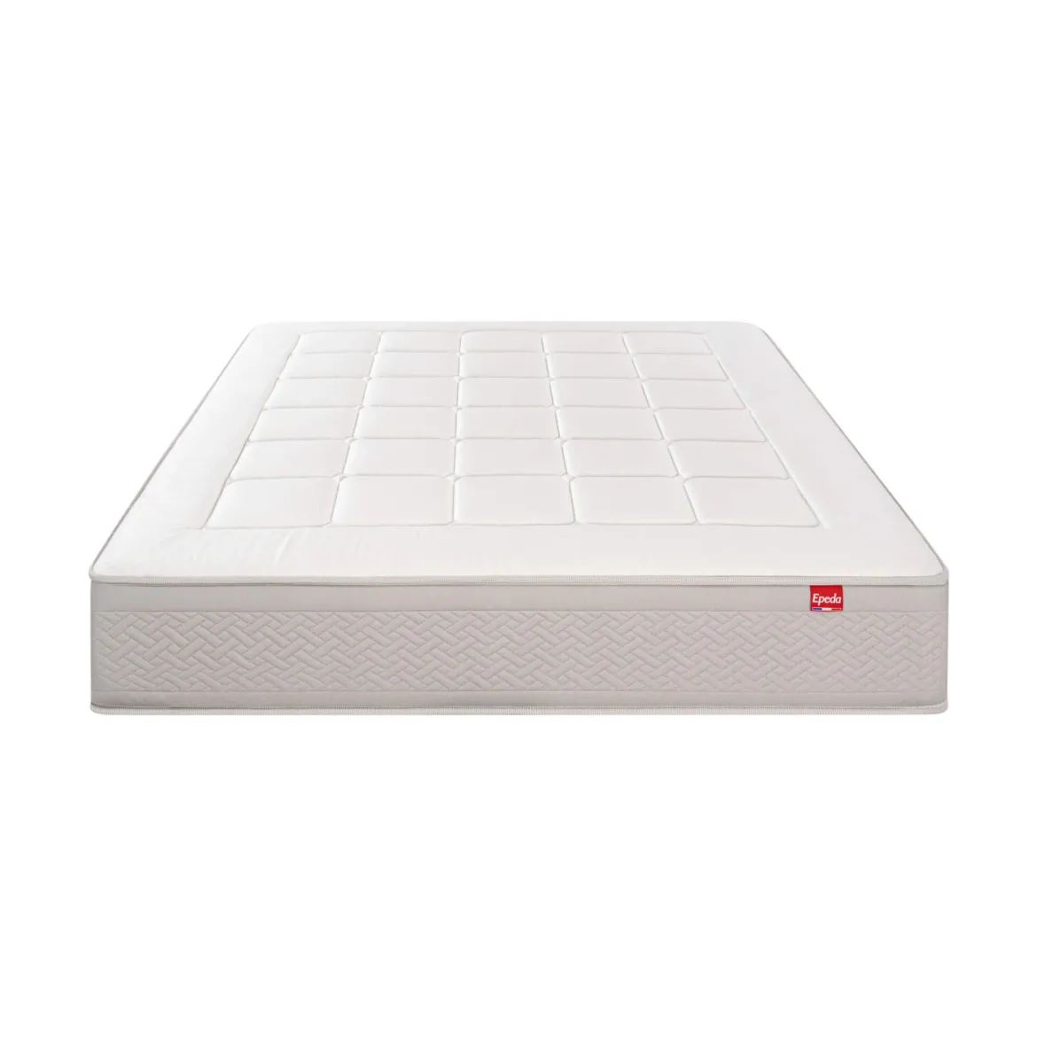 Ensemble sommier et matelas ressorts ensachés et mémoire de forme ferme Epeda Escapade