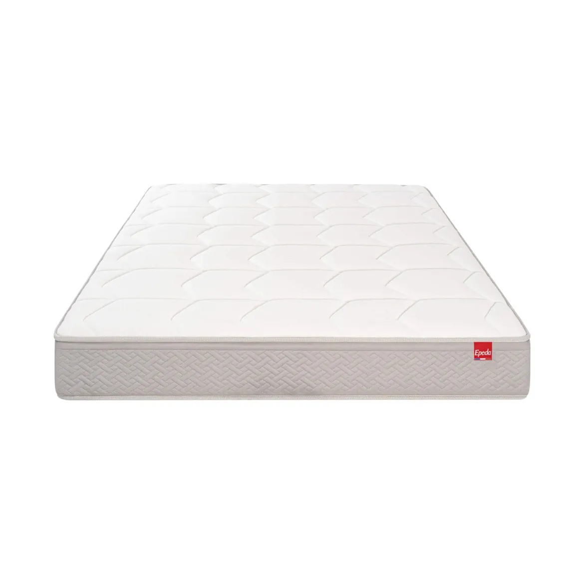 Ensemble sommier et matelas ressorts ensachés et mémoire de forme ferme Epeda Destination