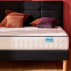Ensemble sommier et matelas ressorts, mémoire de forme et latex ferme Merinos Full Bed