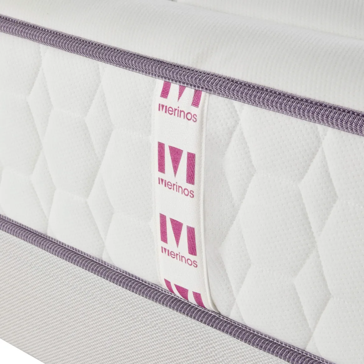 Ensemble sommier et matelas ressorts, mémoire de forme et latex ferme Merinos Full Bed