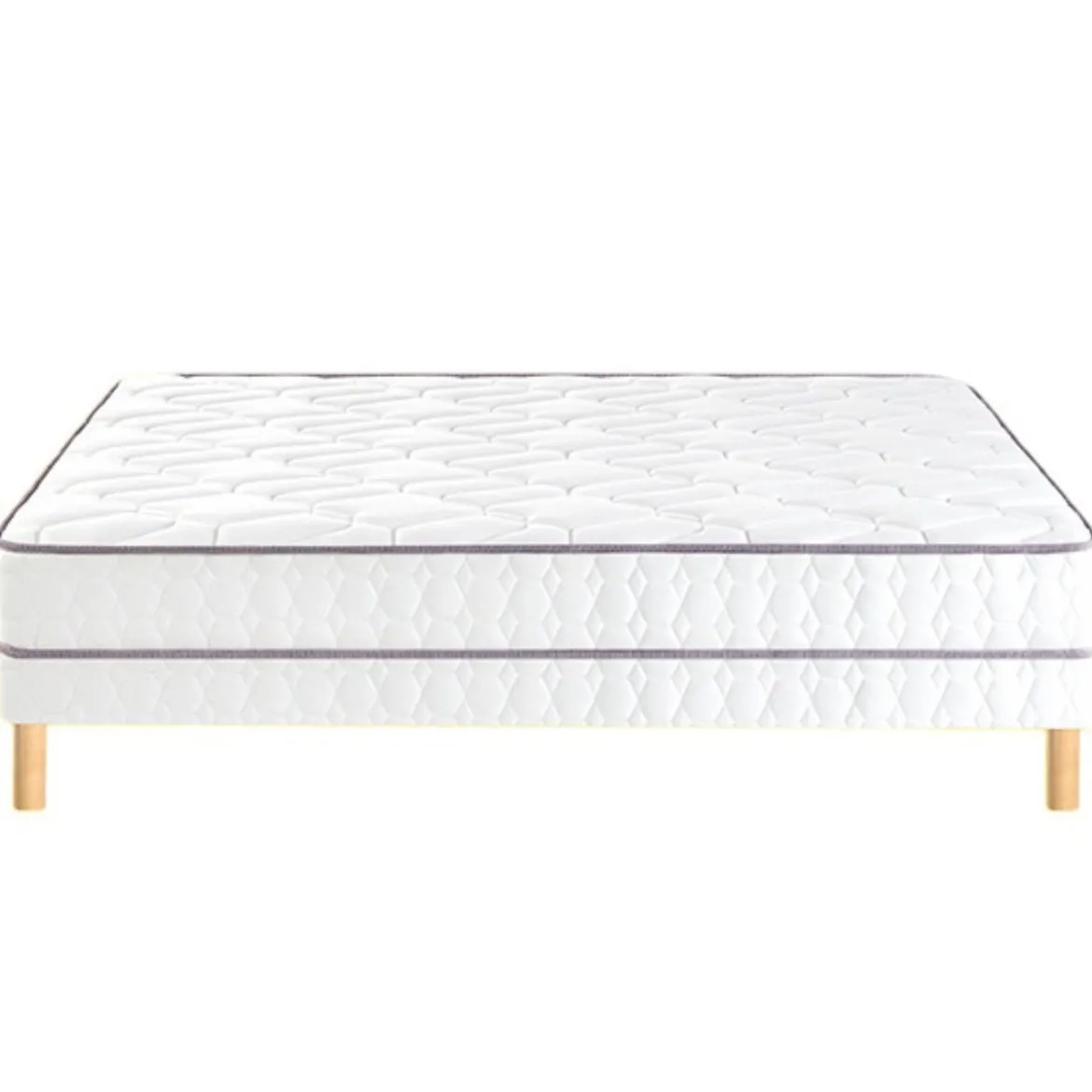 Ensemble sommier et matelas ressorts ensachés ferme Merinos Morning Routine