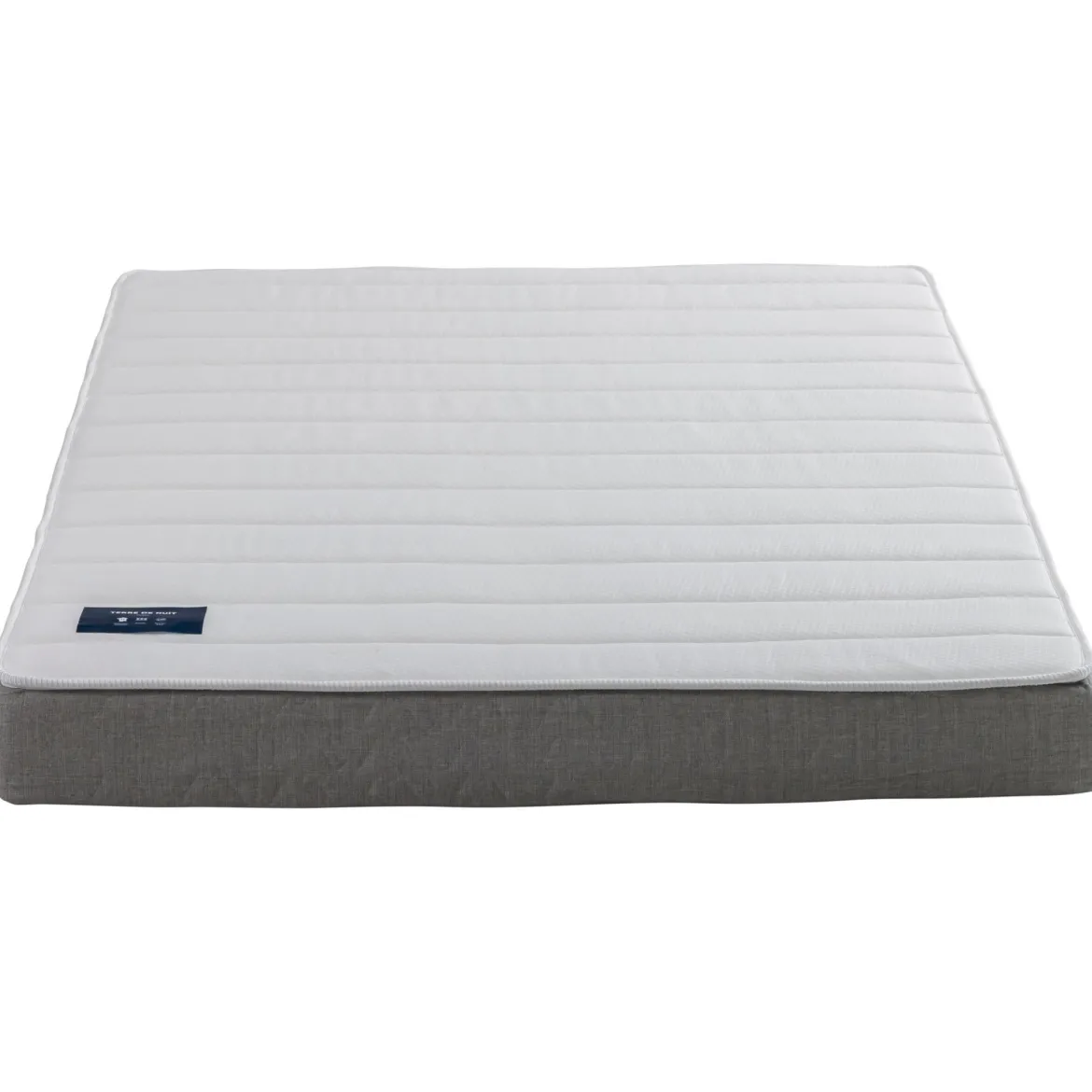 Ensemble sommier et matelas ressorts ensachés ferme Terre de Nuit Poésie