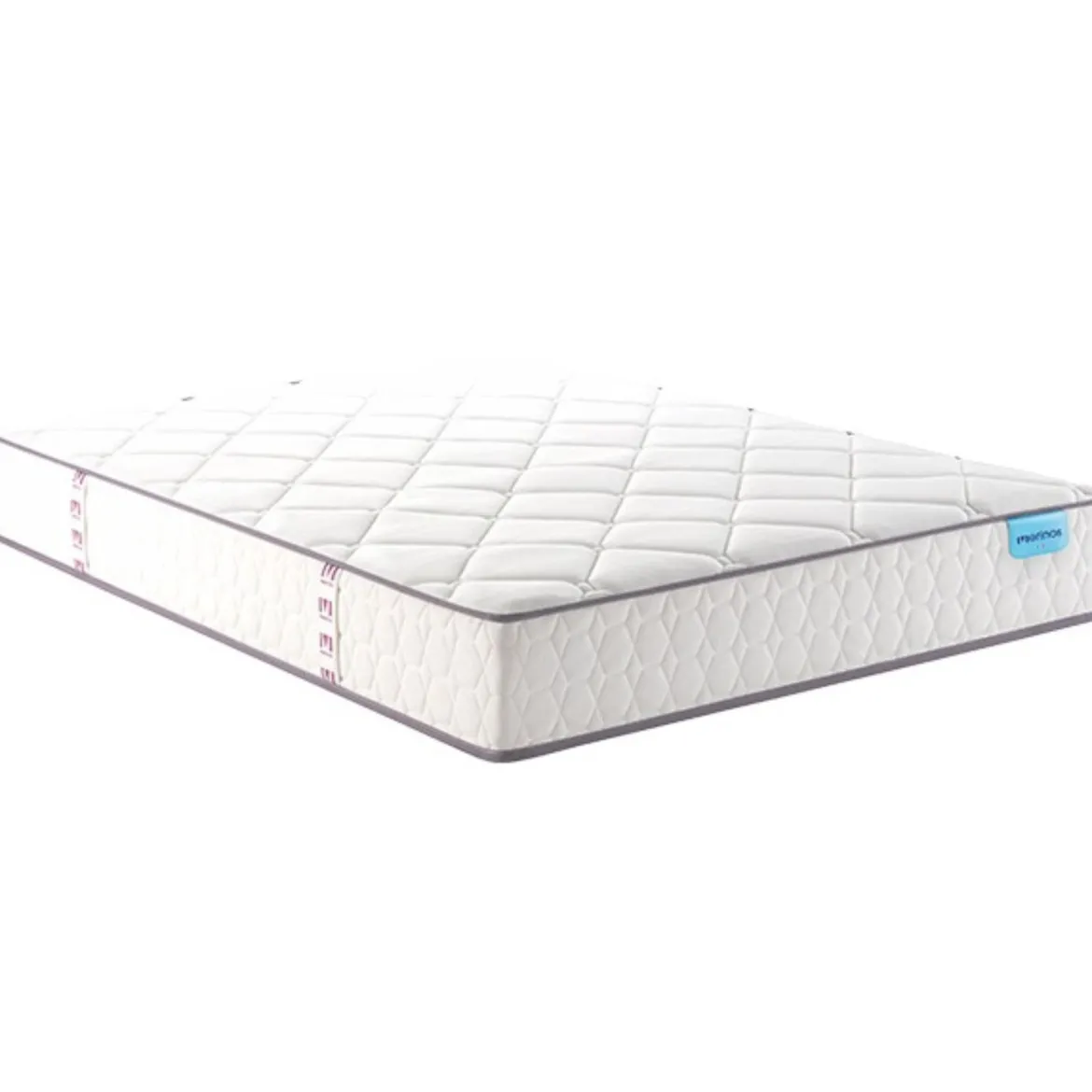 Ensemble sommier et matelas ressorts et mémoire de forme ferme Merinos Cheer Bed