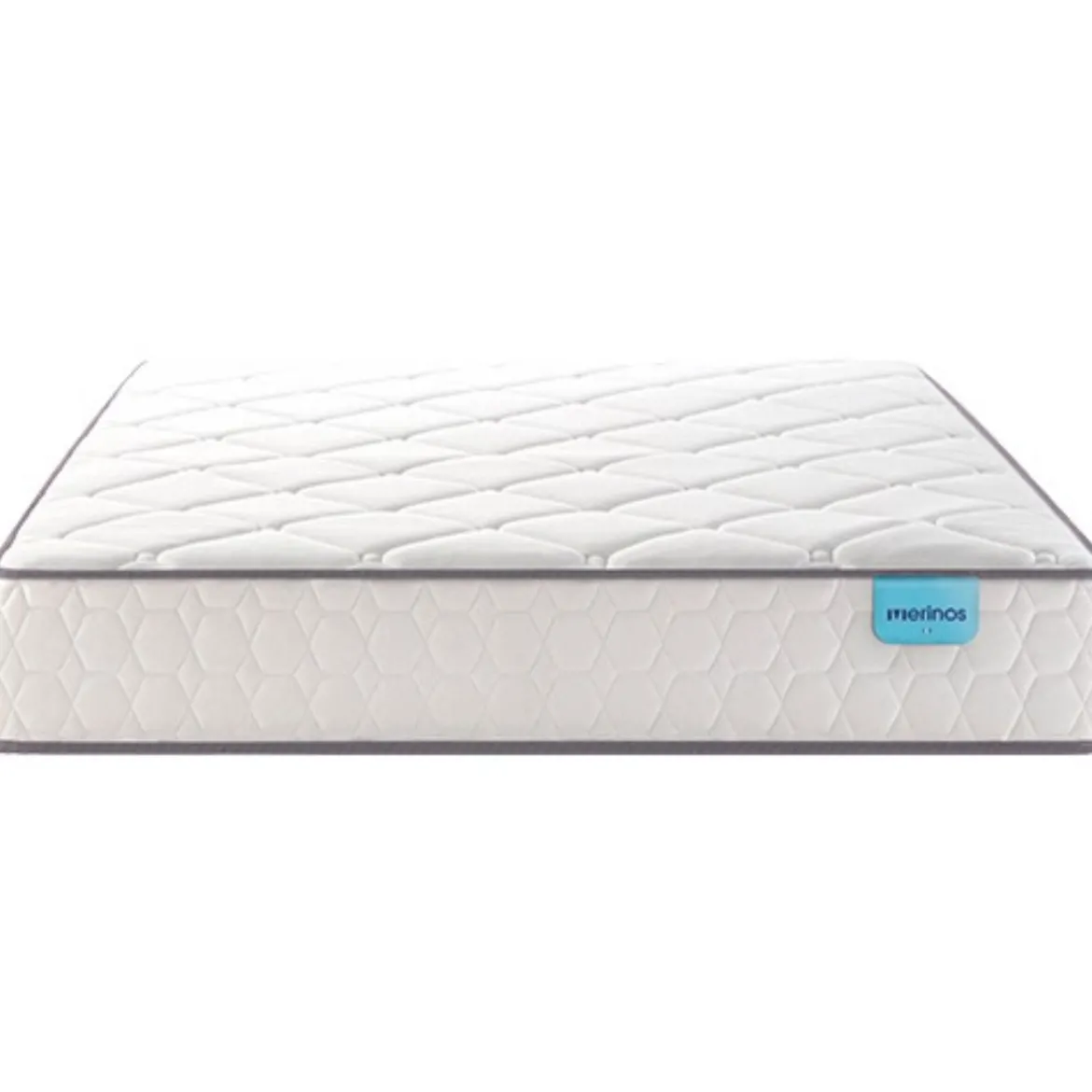 Ensemble sommier et matelas ressorts et mémoire de forme ferme Merinos Cheer Bed
