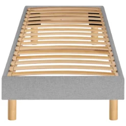 Ensemble sommier et matelas ressorts et mémoire de forme ferme Merinos Sweety