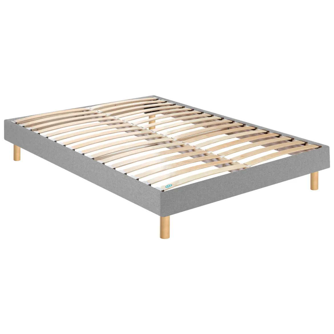 Ensemble sommier et matelas ressorts et mémoire de forme ferme Merinos Sweety