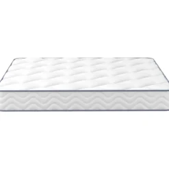 Ensemble sommier et matelas ressorts et mémoire de forme ferme Merinos Sweety