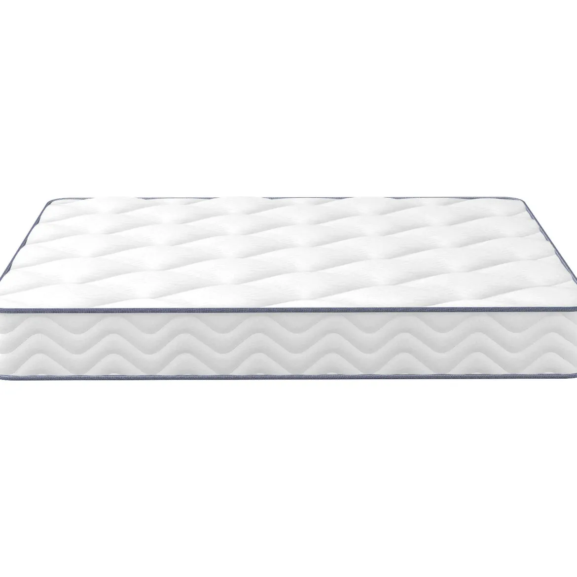 Ensemble sommier et matelas ressorts et mémoire de forme ferme Merinos Sweety