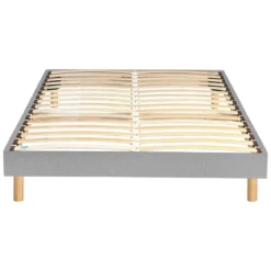 Ensemble sommier et matelas ressorts et mémoire de forme ferme Merinos Sweety
