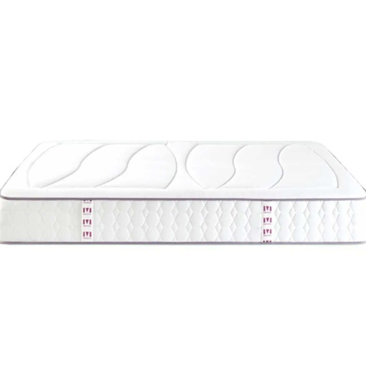 Ensemble sommier et matelas ressorts et mémoire de forme ferme Merinos Beauty Bed